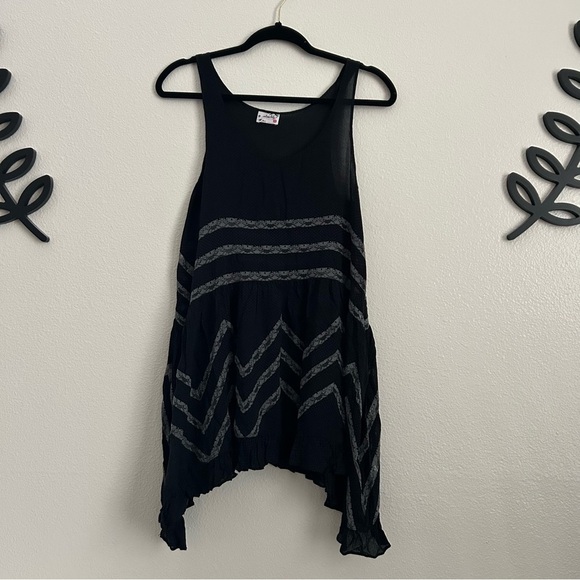Free People Voile and Lace Trapeze Slip Dress | Size XS - Picture 3 of 8